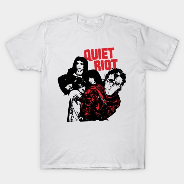 Quiet Riot Light T-Shirt by Chewbaccadoll